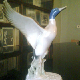 Скульптура декоративная «Дикая утка»