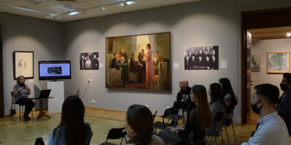 Лекция заведующей Галереей современного искусства ГМИИ РТ Эльвиры Камаловой